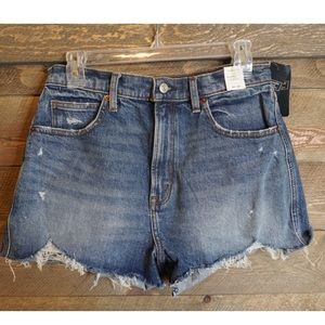 Abercrombie and Fitch Ultra High Rise Mom Shorts